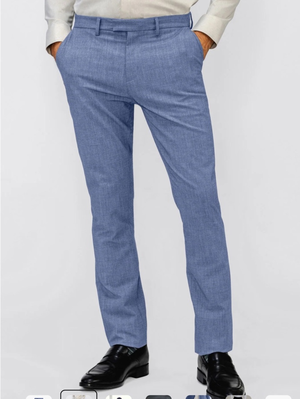 Ministry of Supply Men’s Fusion Pull on Pant, NWT in Deep Blue
